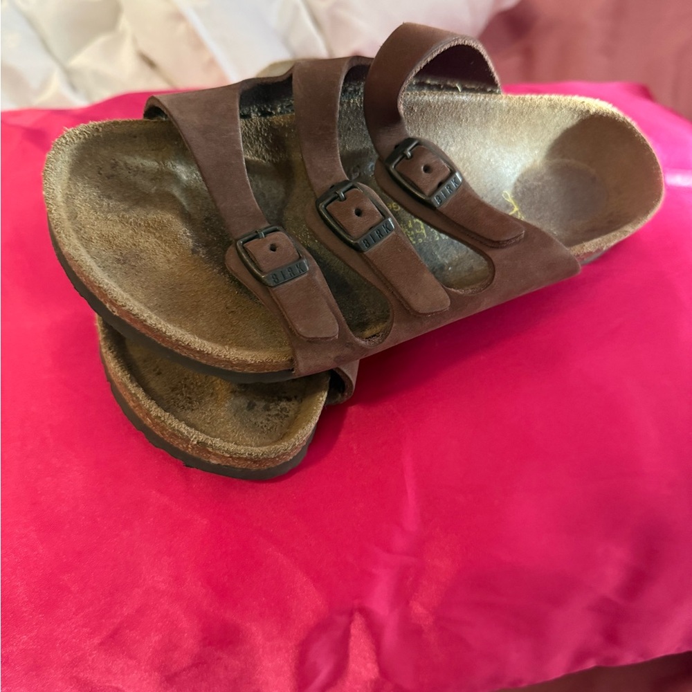 Brown Leather Sandals